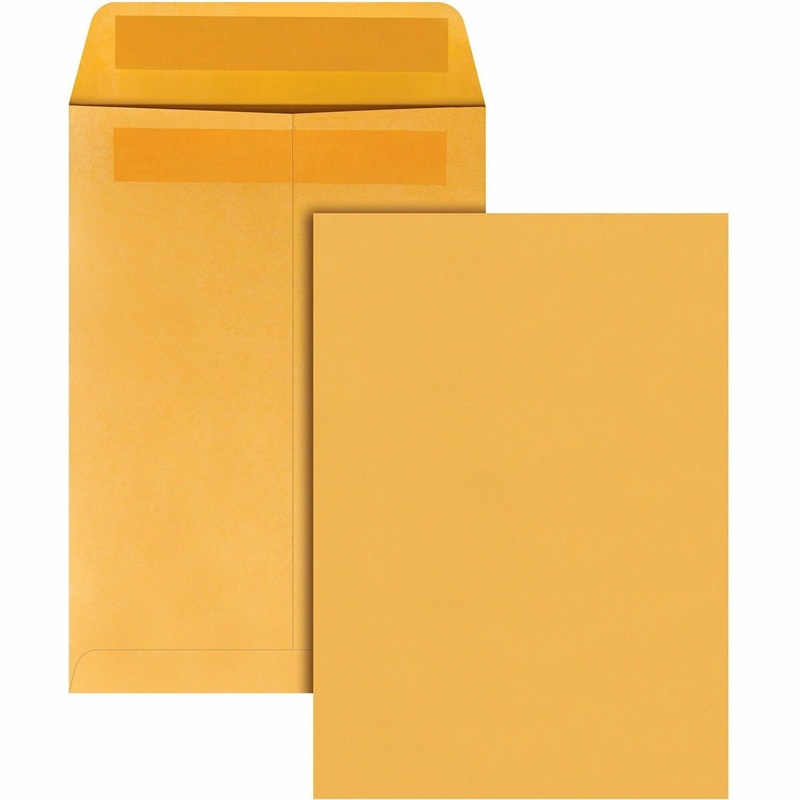 Quality Park 7-1/2 x 10-1/2 Catalog Envelopes with Self-Seal Closure – QUA43462