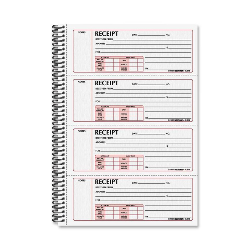 Rediform Money Receipt Book – RED8L810