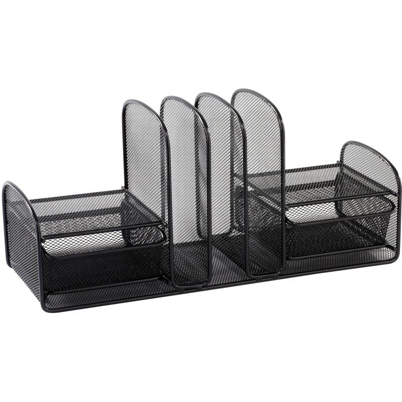Safco Multipurpose Mesh Desktop Organizer – SAF3263BL
