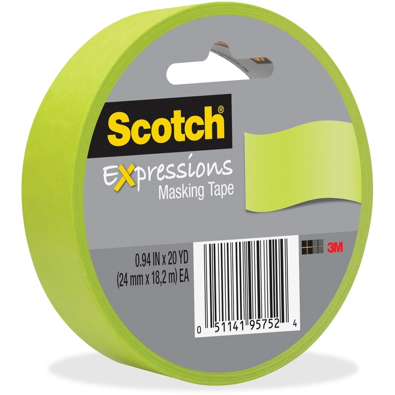 Scotch Expressions Masking Tape – MMM3437GRN