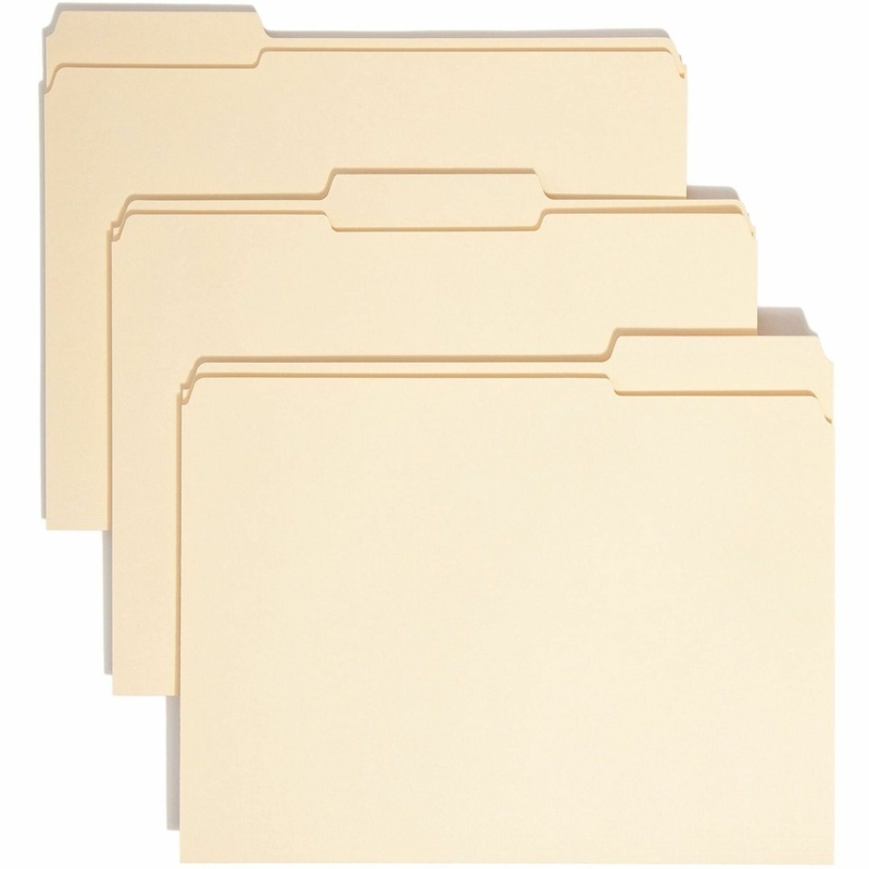 Smead 1/3 Tab Cut Letter Recycled Top Tab File Folder – SMD10347