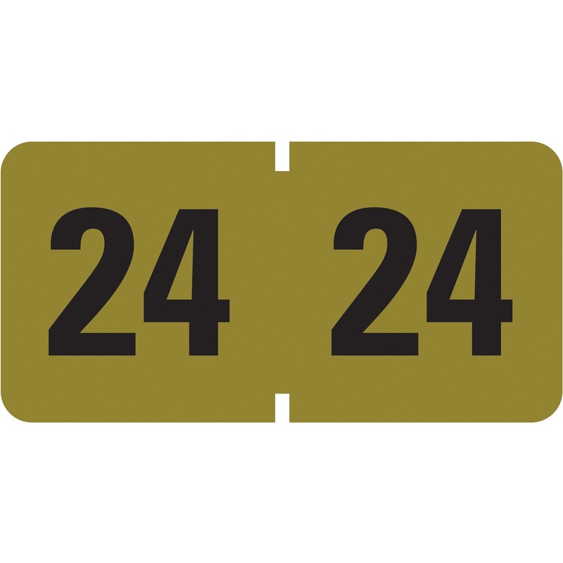 Smead ETYJ Color-Coded Year Labels – Rolls – SMD68324