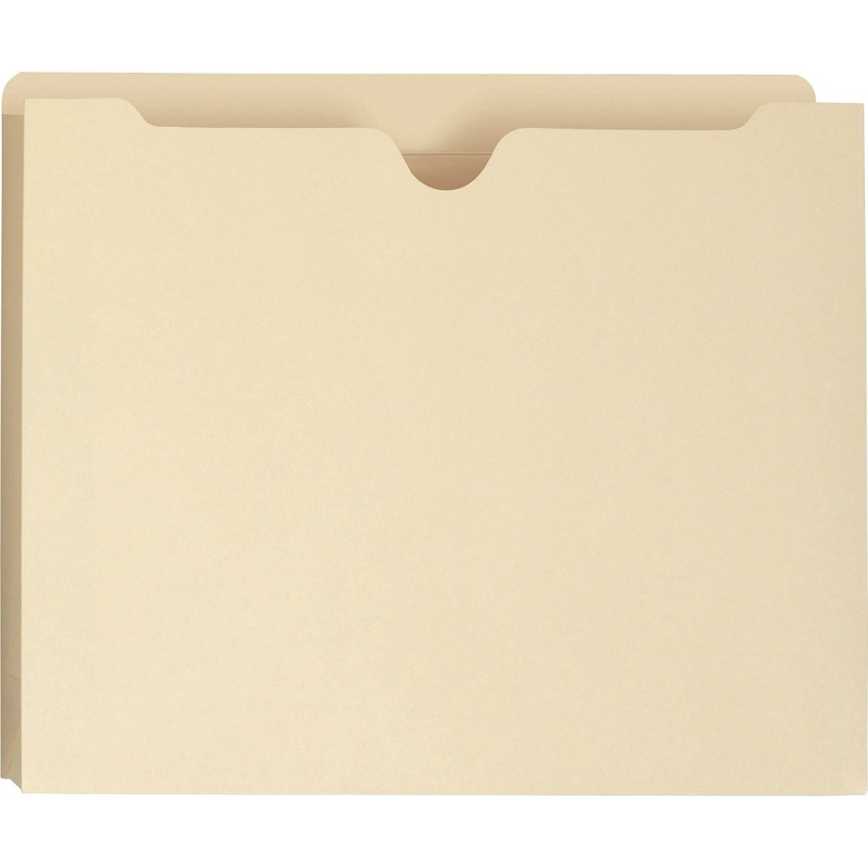 Smead Straight Tab Cut Letter Recycled File Jacket – SMD75540