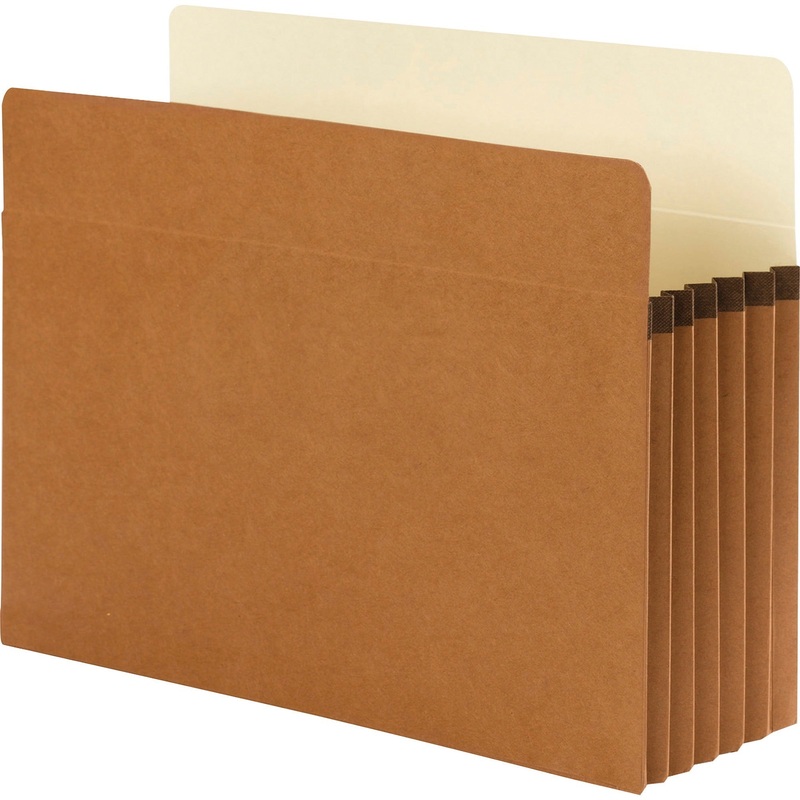 Smead SuperTab Straight Tab Cut Letter Recycled File Pocket – SMD73240