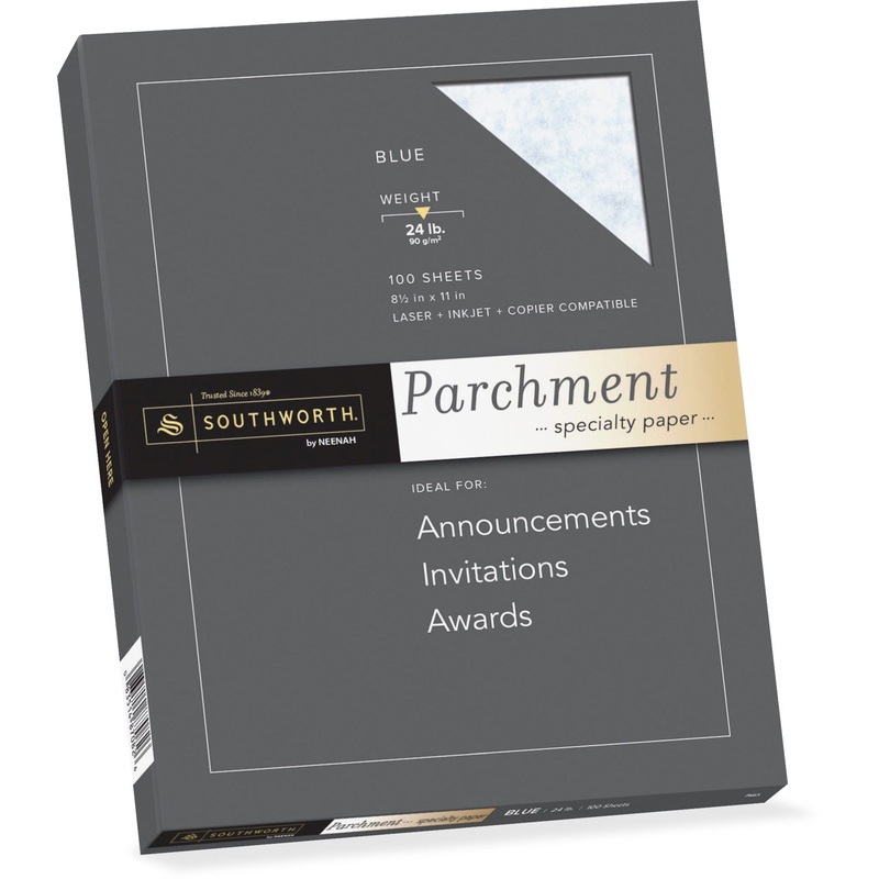 Southworth Parchment Specialty Paper – Blue – SOUP964CK336