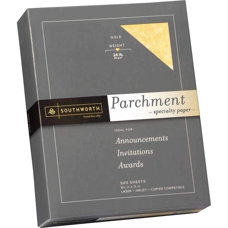 Southworth Parchment Specialty Paper – Gold – SOU994C