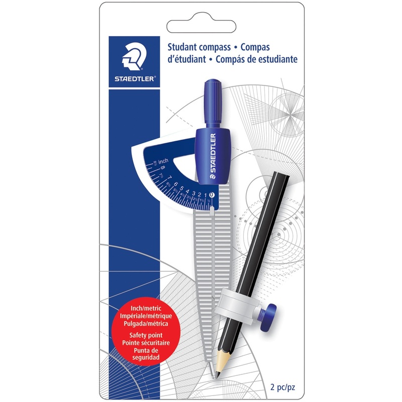 Staedtler Student Compass with Pencil – STD557SCBKA6