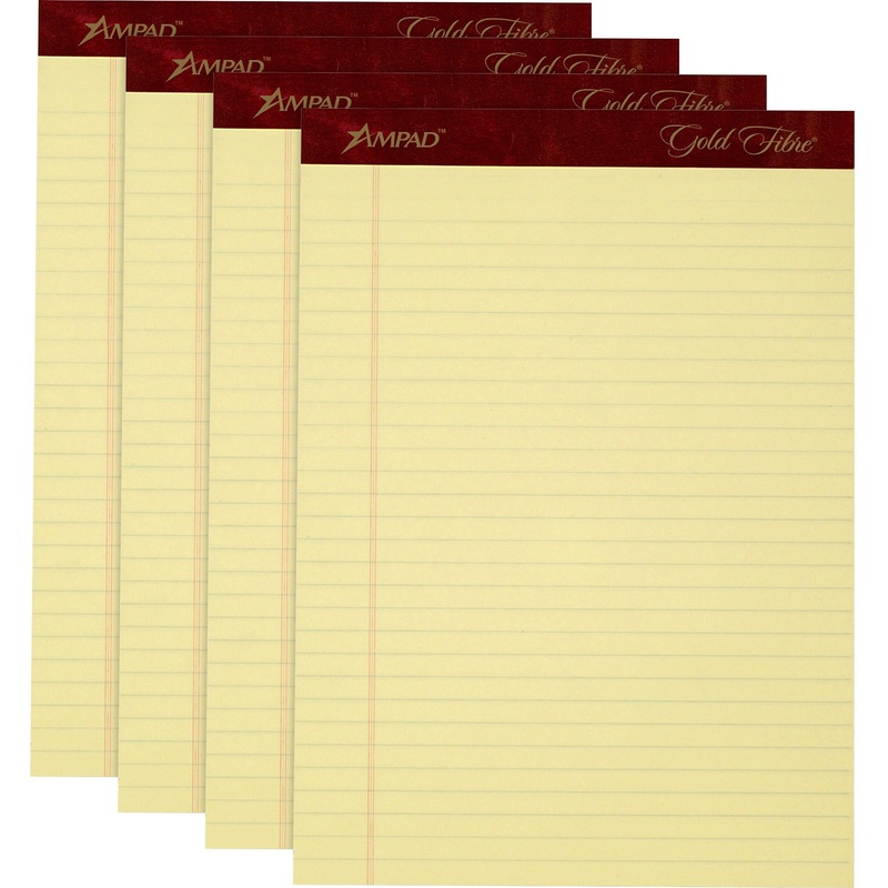 TOPS Gold Fibre Premium Rule Writing Pads – Letter – TOP20032