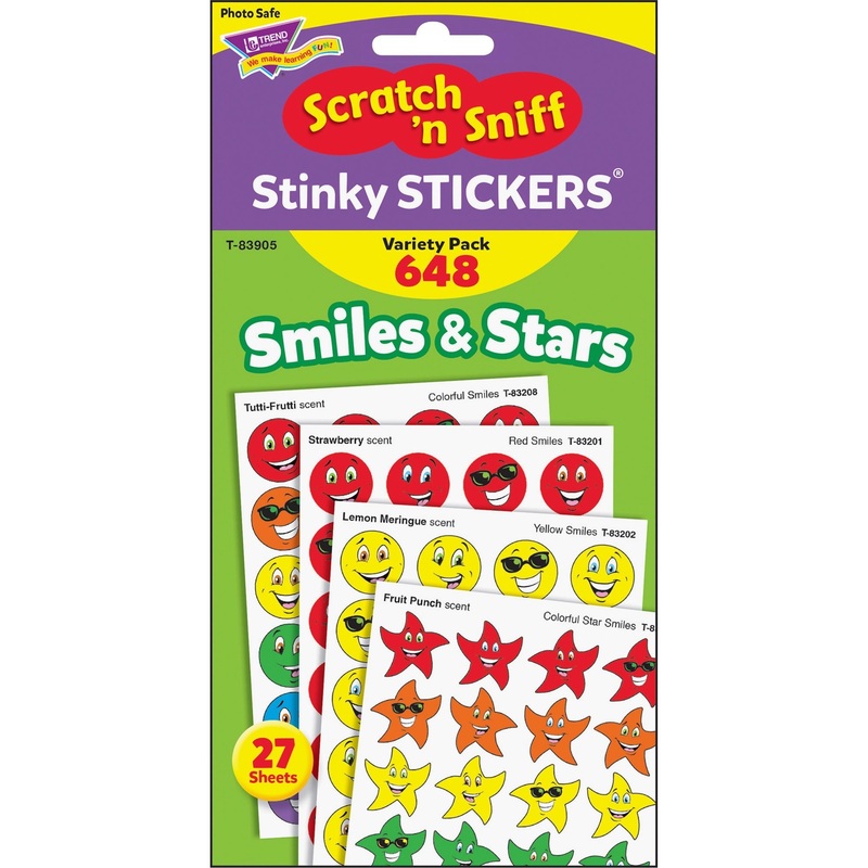 Trend Stinky Stickers Jumbo Variety Pack – TEPT83905