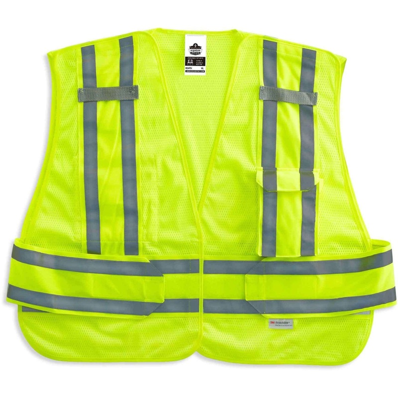 GloWear 8244PSV Type P Class 2 Expandable Public Safety Vest – EGO21364