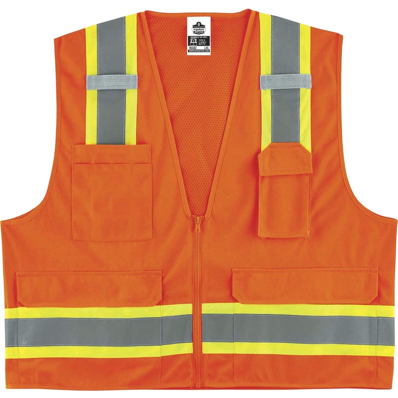 GloWear 8248Z Type R Class 2 Two-Tone Surveyors Vest – EGO24069