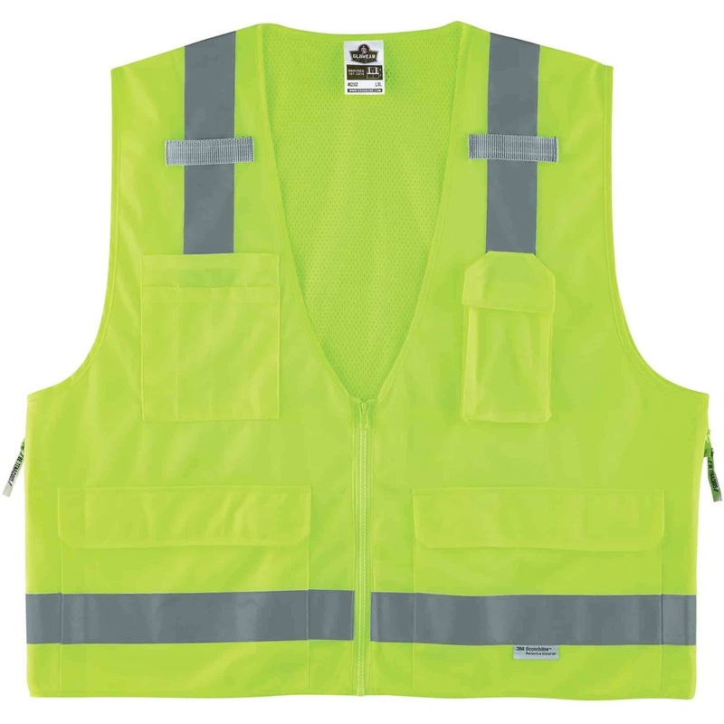 GloWear 8250Z Type R Class 2 Surveyors Vest – EGO21423
