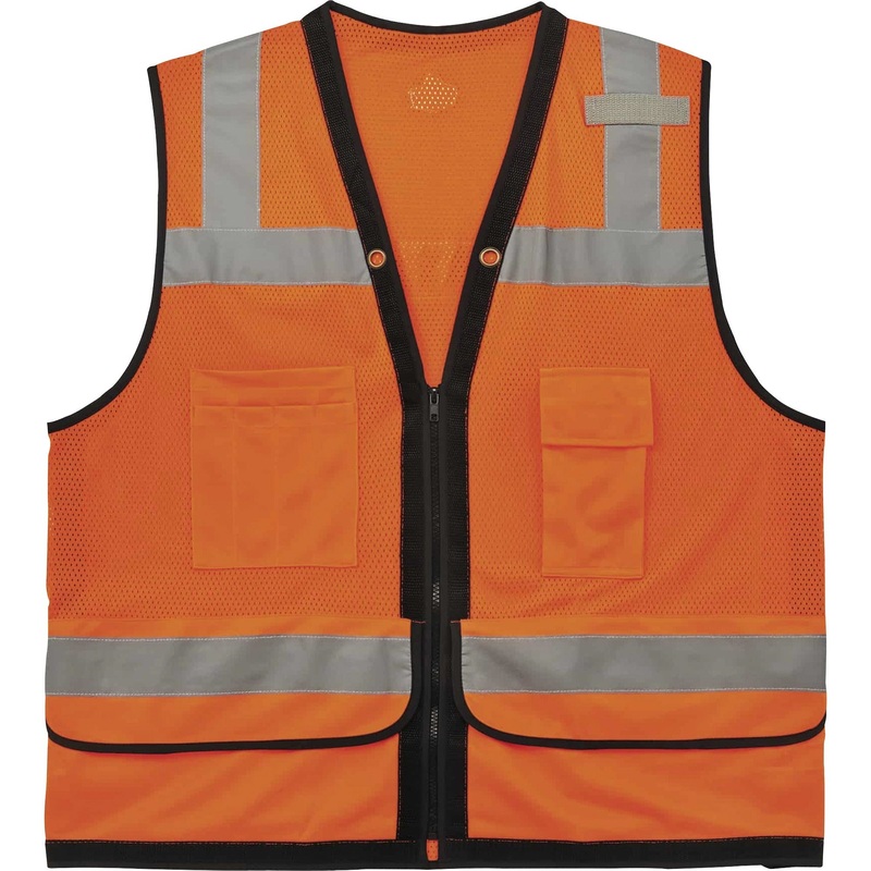 GloWear 8253HDZ Type R Class 2 Heavy-Duty Mesh Surveyors Vest – EGO23319