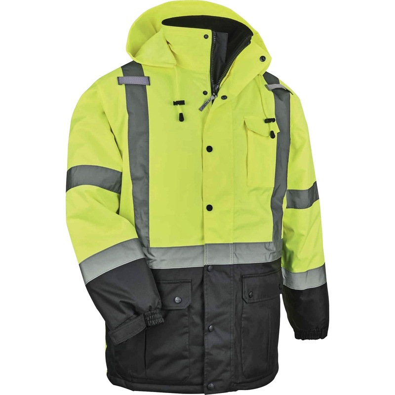 GloWear 8384 Type R Class 3 Hi-Vis Quilted Thermal Parka – EGO25569