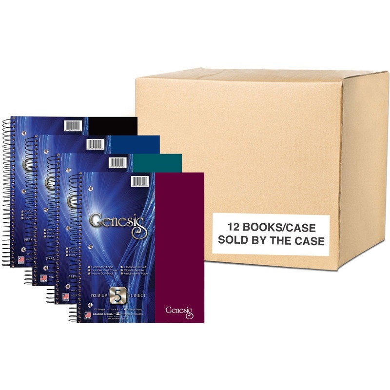 Roaring Spring Genesis 5-Subject Notebook – ROA13115CS