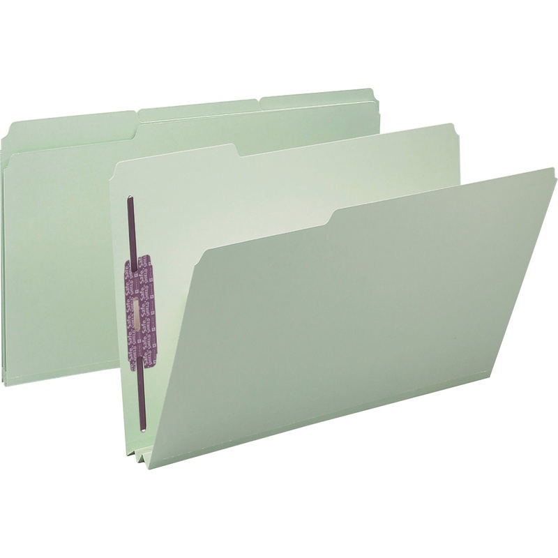 Smead 1/3 Tab Cut Legal Recycled Fastener Folder – SMD19934