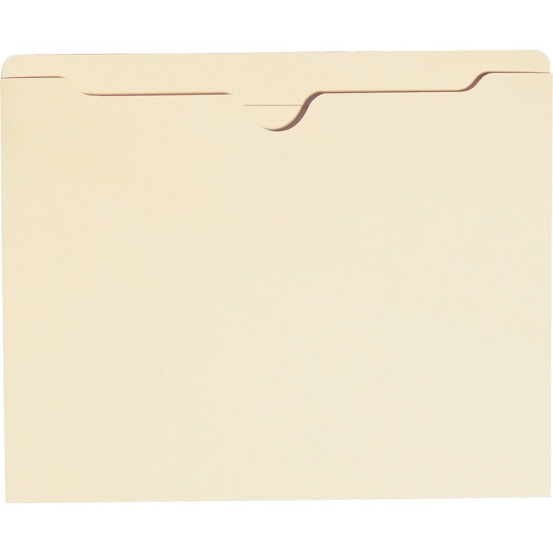 Smead Straight Tab Cut Letter Recycled File Jacket – SMD75500