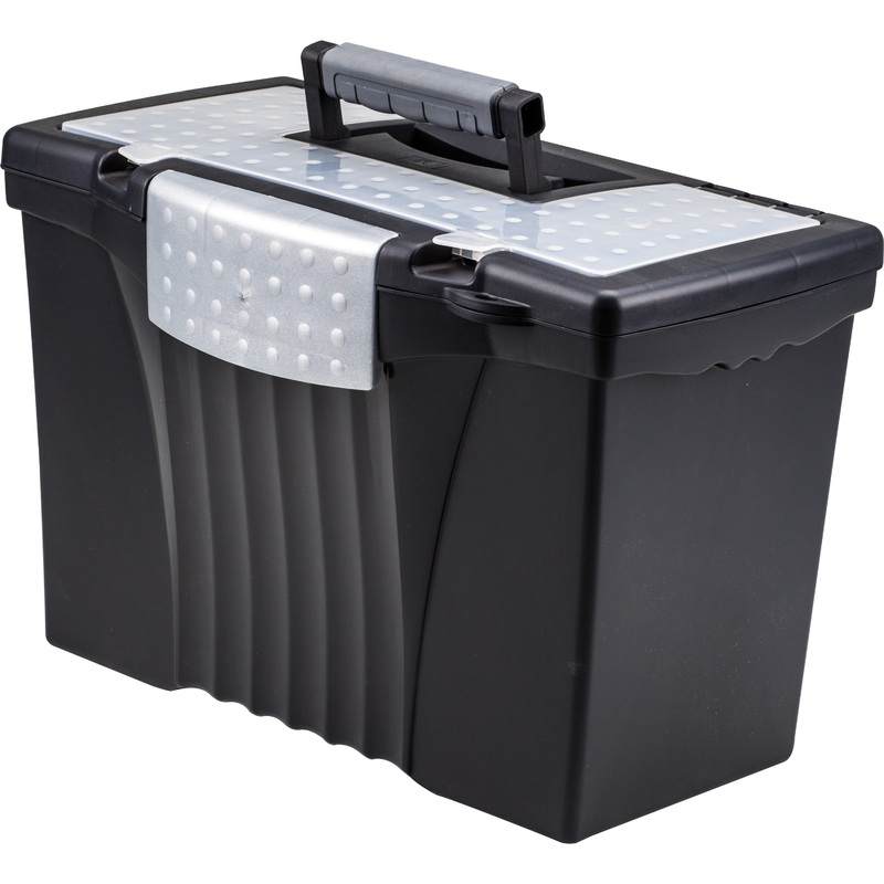 Storex Portable File Storage Box – STX61510U01C