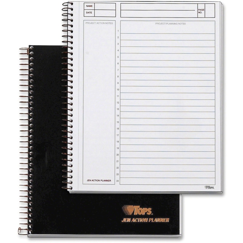 Tops 63827 Journal Entry Notetaking Planner Pad – TOP63827