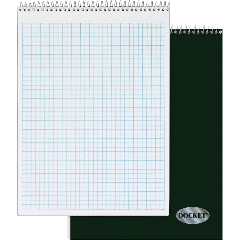 TOPS Docket Top Wire Quadrille Pad – TOP63801