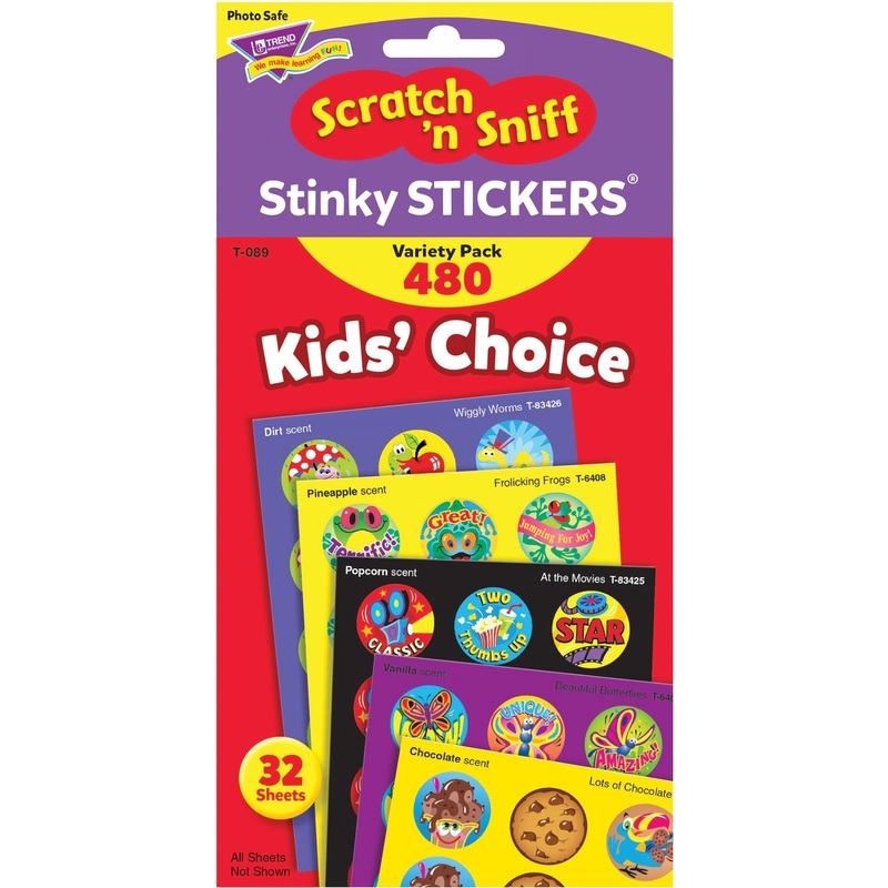 Trend Stinky Stickers Super Saver Variety Pack – TEPT089