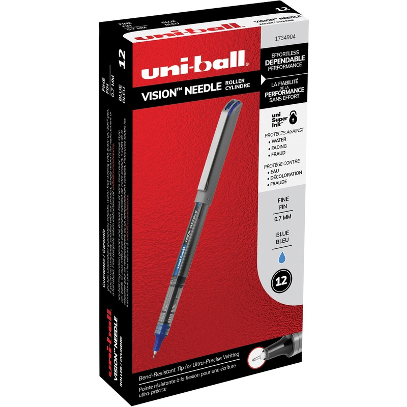 uniball Vision Needle Rollerball Pens – UBC1734904