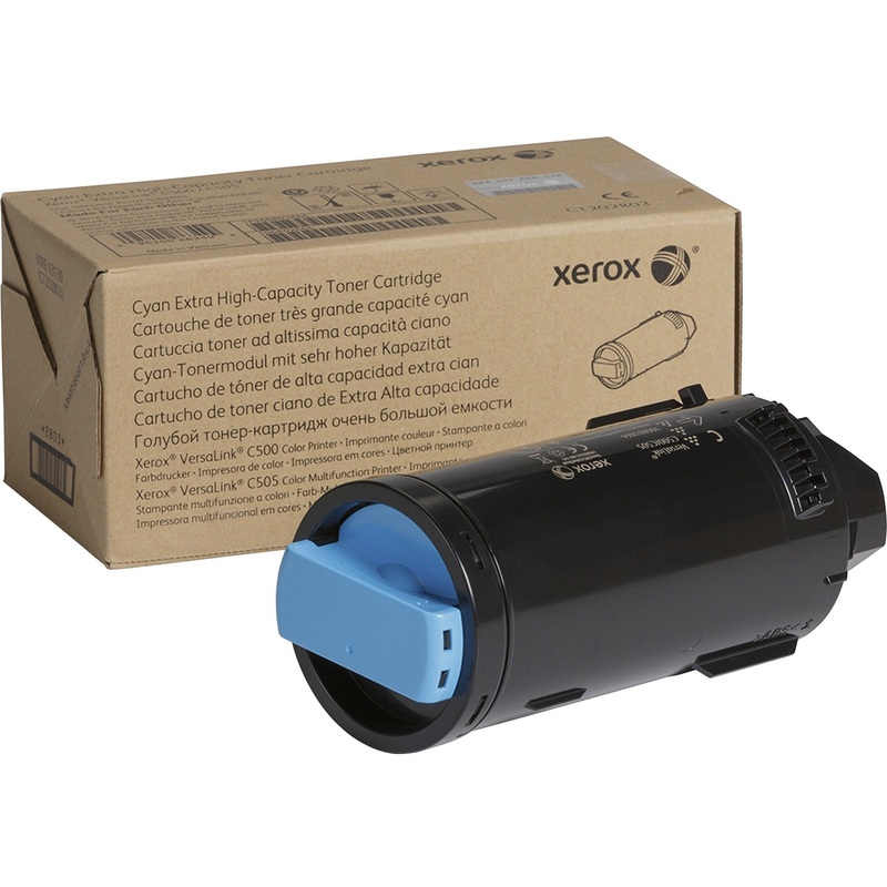 Xerox Original Extra High Yield Laser Toner Cartridge – Cyan – 1 Each – XER106R03866