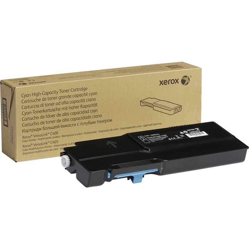 Xerox Original High Yield Laser Toner Cartridge – Cyan – 1 Each – XER106R03514