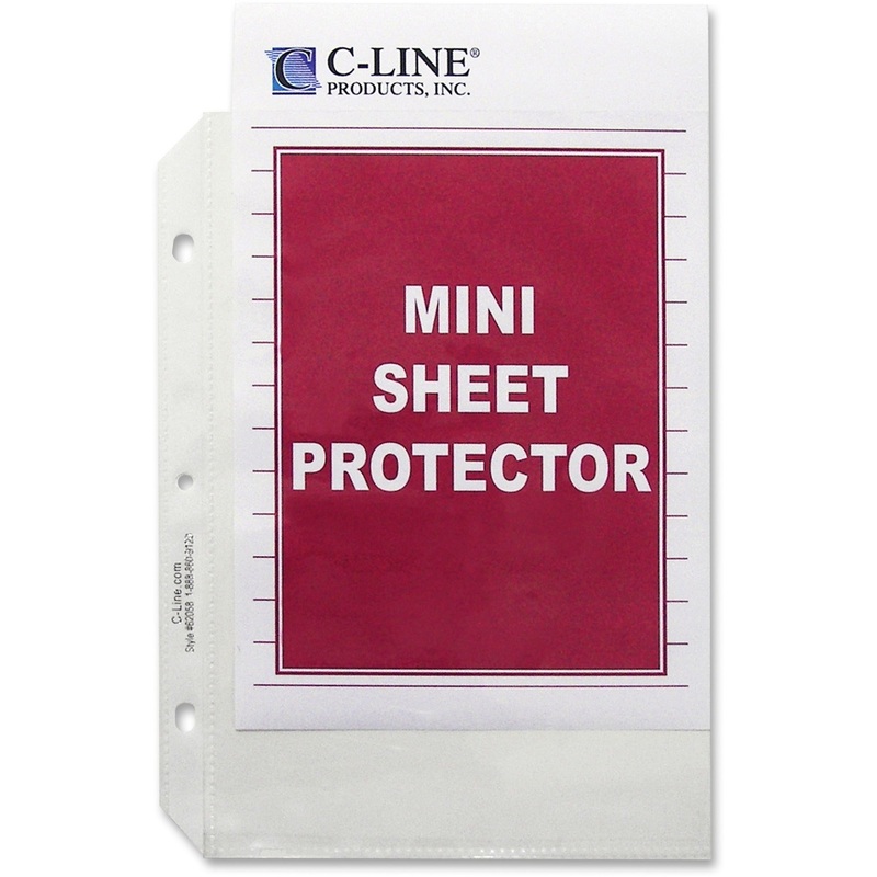 C-Line Heavyweight Poly Sheet Protectors – CLI62058