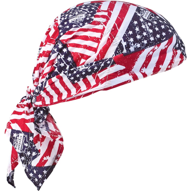 Chill-Its 6710CT Evaporative Cooling Bandana Triangle Hat – EGO12581