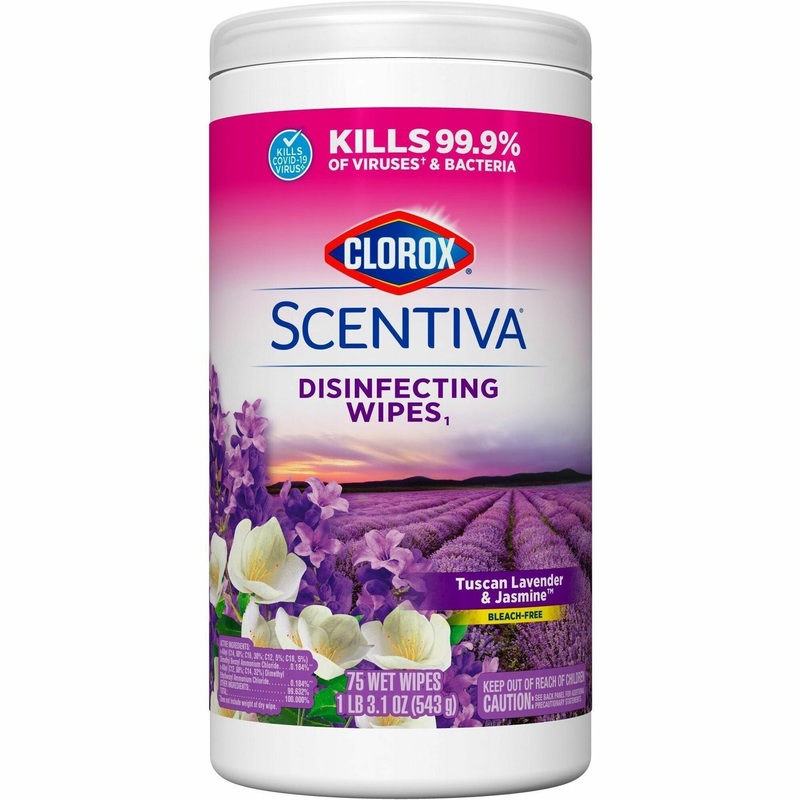 Clorox Scentiva Bleach-Free Disinfecting Wipes – CLO60040