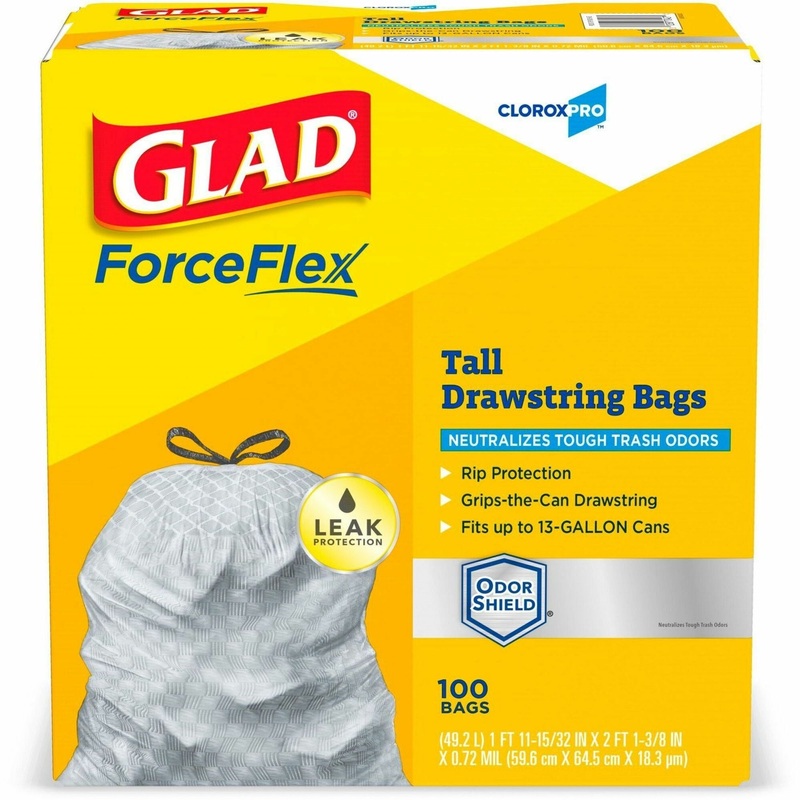 CloroxPro ForceFlex Tall Kitchen Drawstring Trash Bags – CLO70427