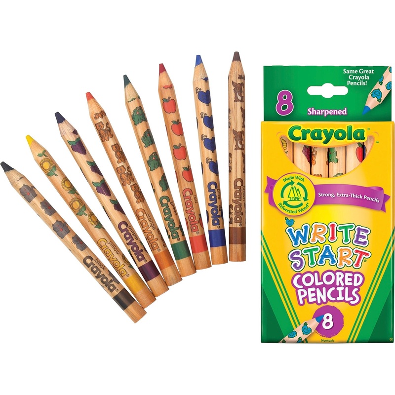 Crayola Write Start Colored Pencils – CYO684108