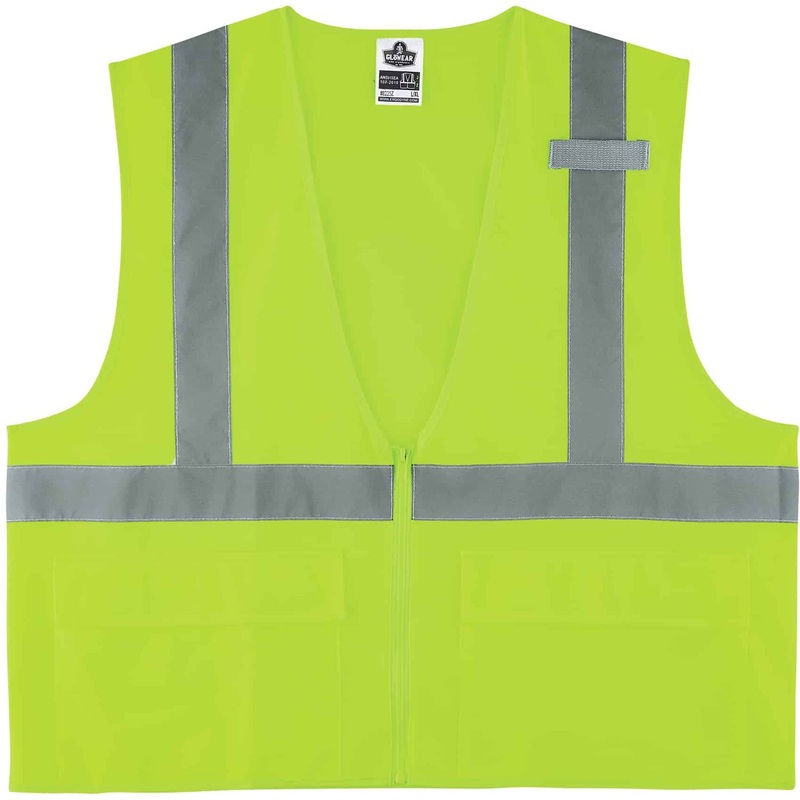 GloWear 8225Z Type R Class 2 Standard Solid Vest – EGO21167