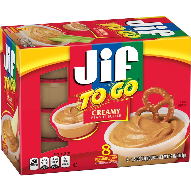 Jif To Go Peanut Butter Cups – Creamy – SMU24136