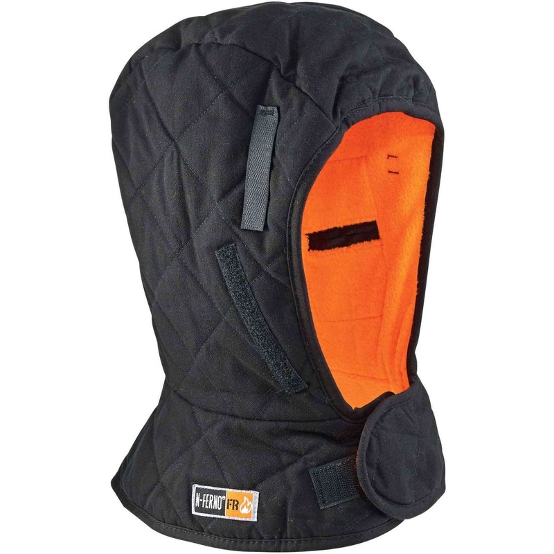 N-Ferno 6892 FR Winter Hard Hat Liner – 3-layer, Modacrylic/Cotton, Shoulder Length – EGO16892