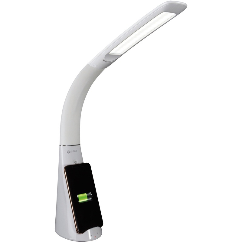 OttLite Purify LED Desk Lamp with Wireless Charging and Sanitizing – OTTSCNQC00S
