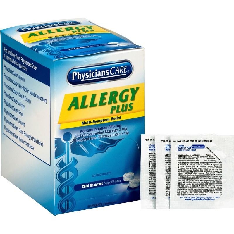 PhysiciansCare Allergy Plus Medication – ACM90091