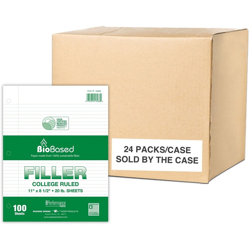Roaring Spring BioBased Filler Paper – ROA13986CS
