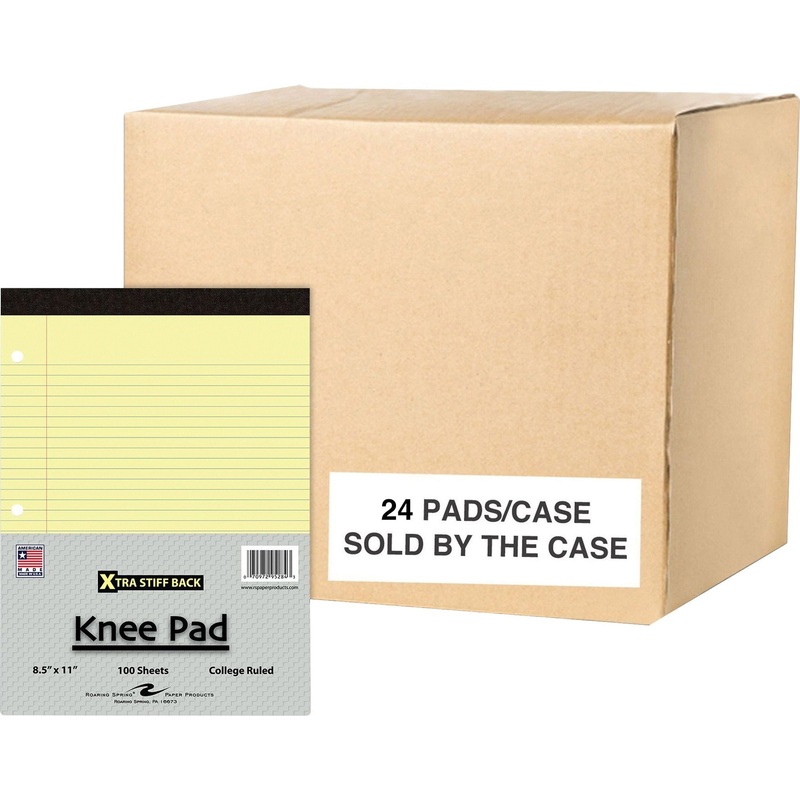 Roaring Spring Xtra Stiff Back Knee Pad Writing Pad – ROA95284CS
