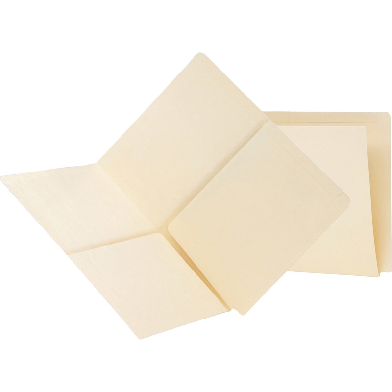 Smead Straight Tab Cut Letter Recycled File Pocket – SMD24117