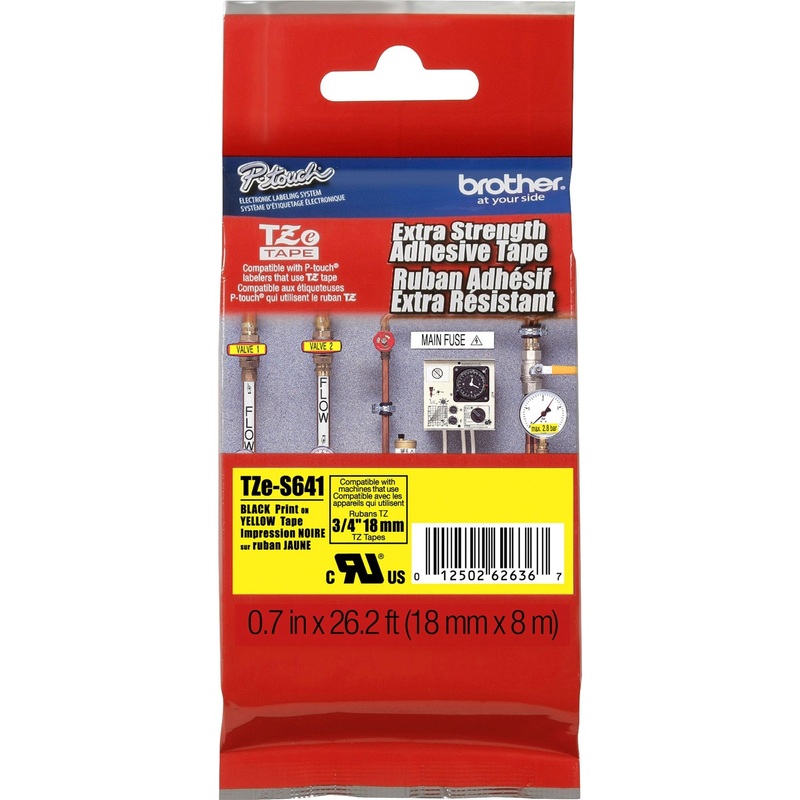 Brother TZe 3/4 Extra Strength Adhesive Tape – BRTTZES641
