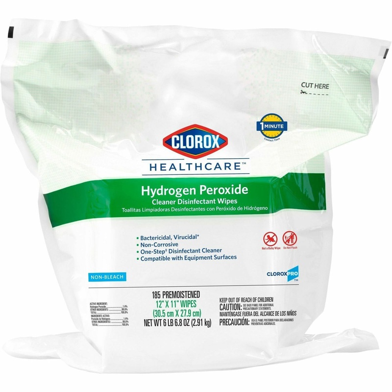 Clorox Healthcare Hydrogen Peroxide Cleaner Disinfectant Wipes – CLO30827