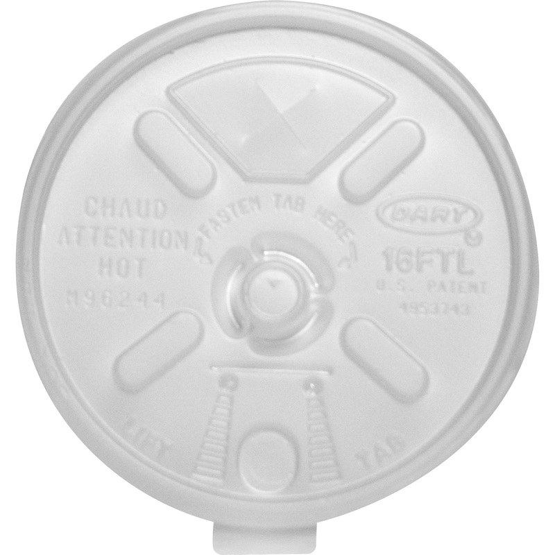 Dart Lift-n-lock Fold Tab Lids – DCC16FTLS