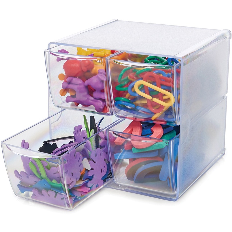 Deflecto Stackable Cube Organizer – DEF350301