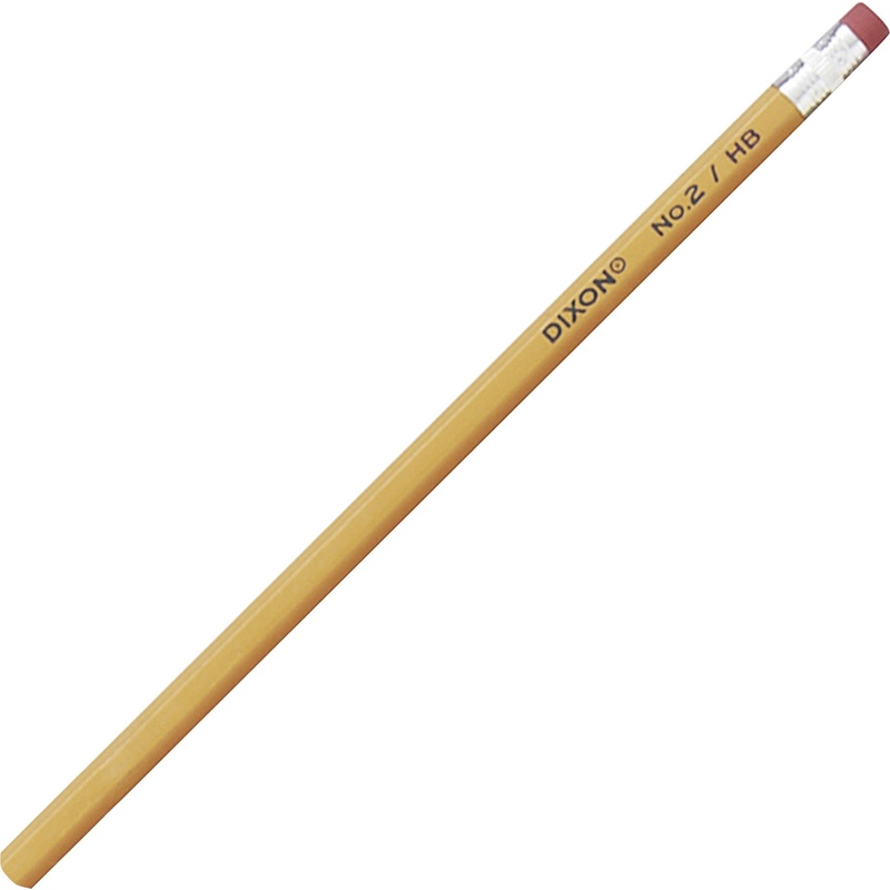 Dixon Woodcase No.2 Eraser Pencils – DIX14412