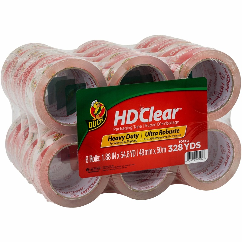 Duck Brand HD Clear Packing Tape – DUC393730