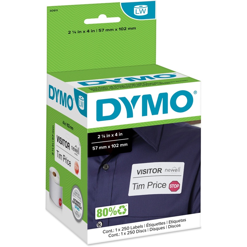 Dymo LabelWriter Time-expire Name Badge Labels – DYM30911