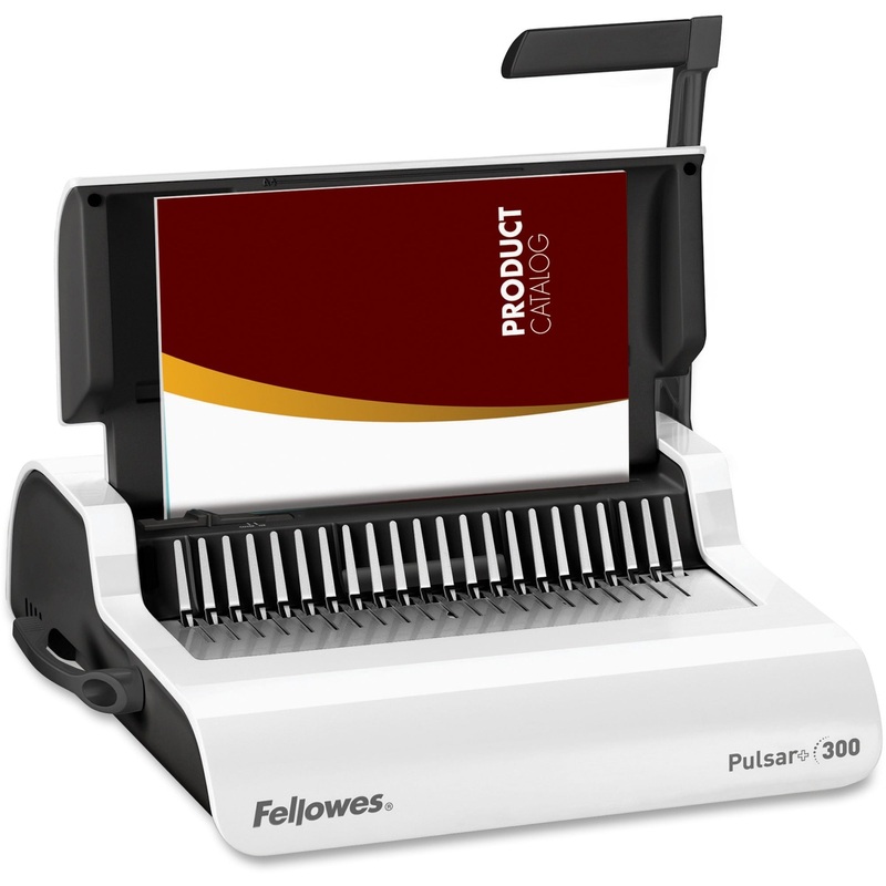 Fellowes Pulsar+ 300 Comb Binding Machine w/Starter Kit – FEL5006801