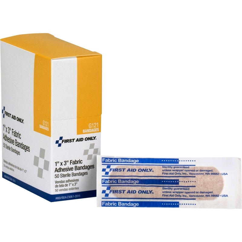 First Aid Only 1×3 Fabric Bandages – FAOG121
